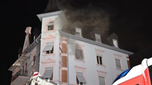 29-Jährige bei Wohnungsbrand in Rorschach SG schwer verletzt