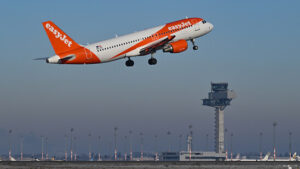 Easyjet im Steigflug