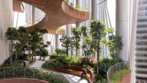 Innovativstes Hochhaus steht in Singapur