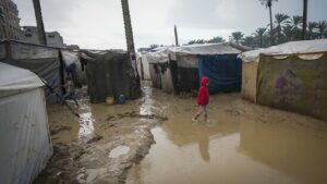 Starke Regenfälle führen zu Überschwemmungen im Gazastreifen