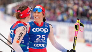 Anja Weber/Nadine Fähndrich holen im Team-Sprint WM-Bronze